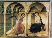 Fra Angelico The Annunciation oil on canvas